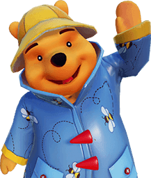 Winnie jour de pluie